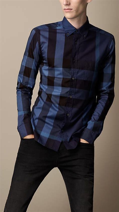 burberry cotton shirt dress|burberry dress shirt men's.